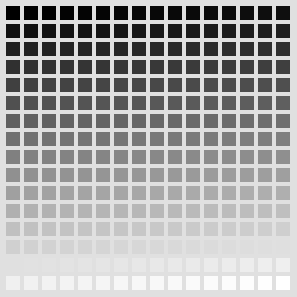 nuances de gris